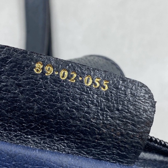 Gucci  Navy Monogram Shoulder Bag - Picture 8 of 11
